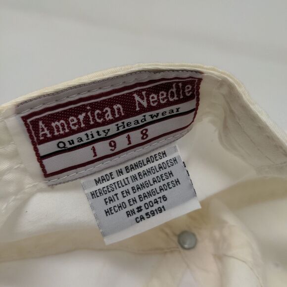 American Needle Men's BMW Championship Strapback Hat White Adjustable - Picture 13 of 14